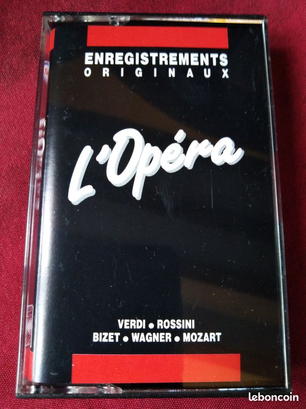 Cassette audio l'opéra enregistrements originaux (image 1)