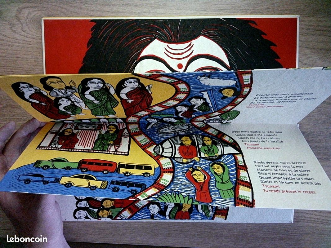 Tsunami – Joydeb et Moyna Chitrakar – Éditions Rackham 2009 (image 3)
