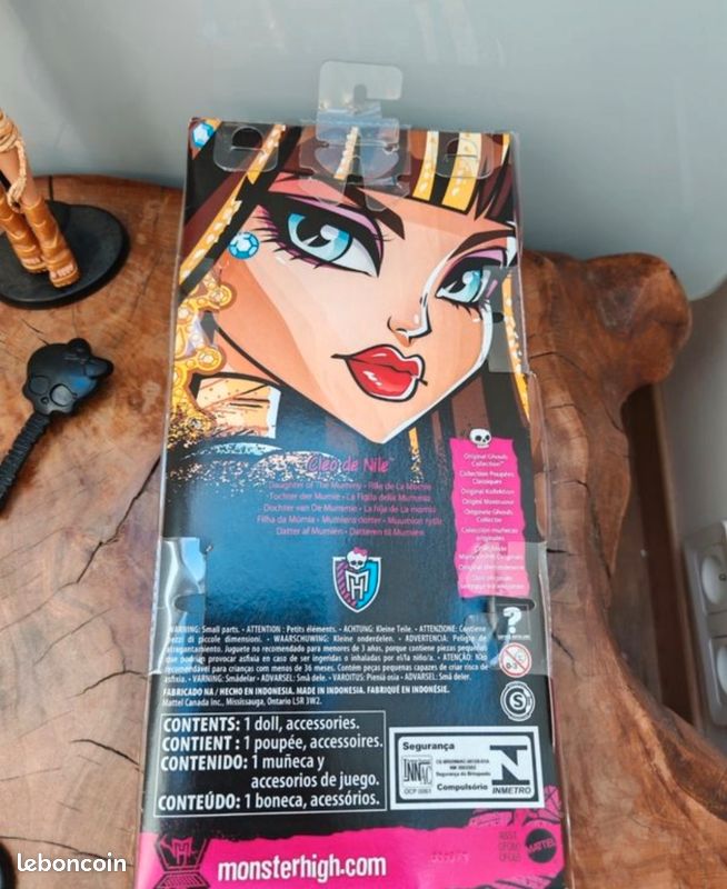 Poupée monster high cleo de Nile basic 1 2014 (image 4)