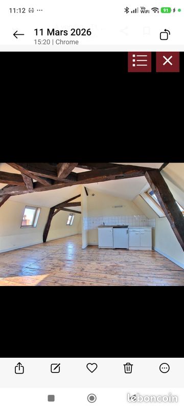 Appartement 1 pièce 35 m² · à Clermont-Ferrand · 35 m² · 529 €