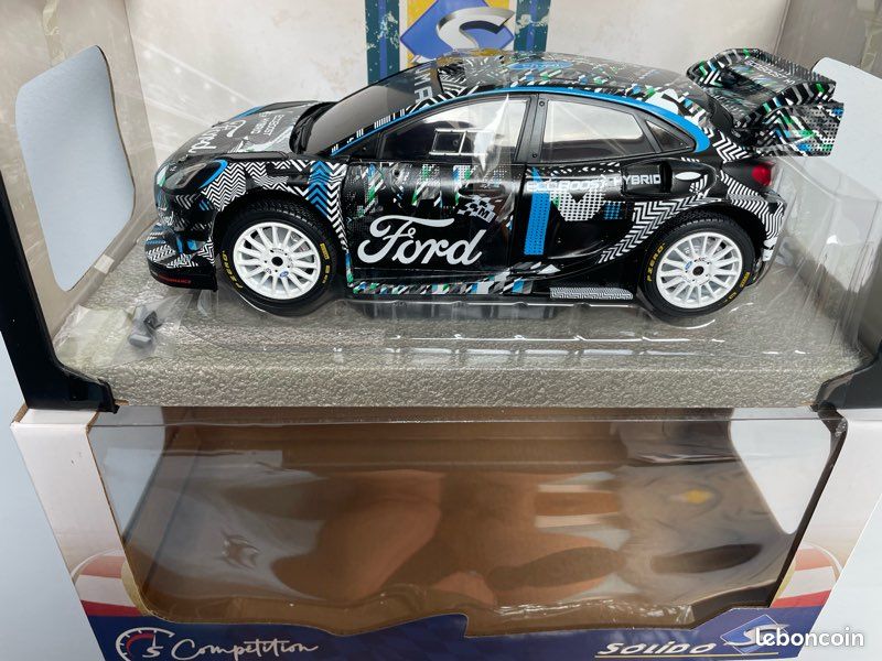 Rally Test Puma Hybrid CEN M-Sport 2023 Ford Puma Rally 1/8 RTR