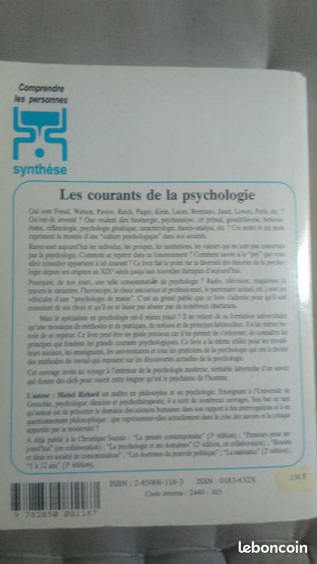 Les courants de la psychologie Michel Richard (image 2)