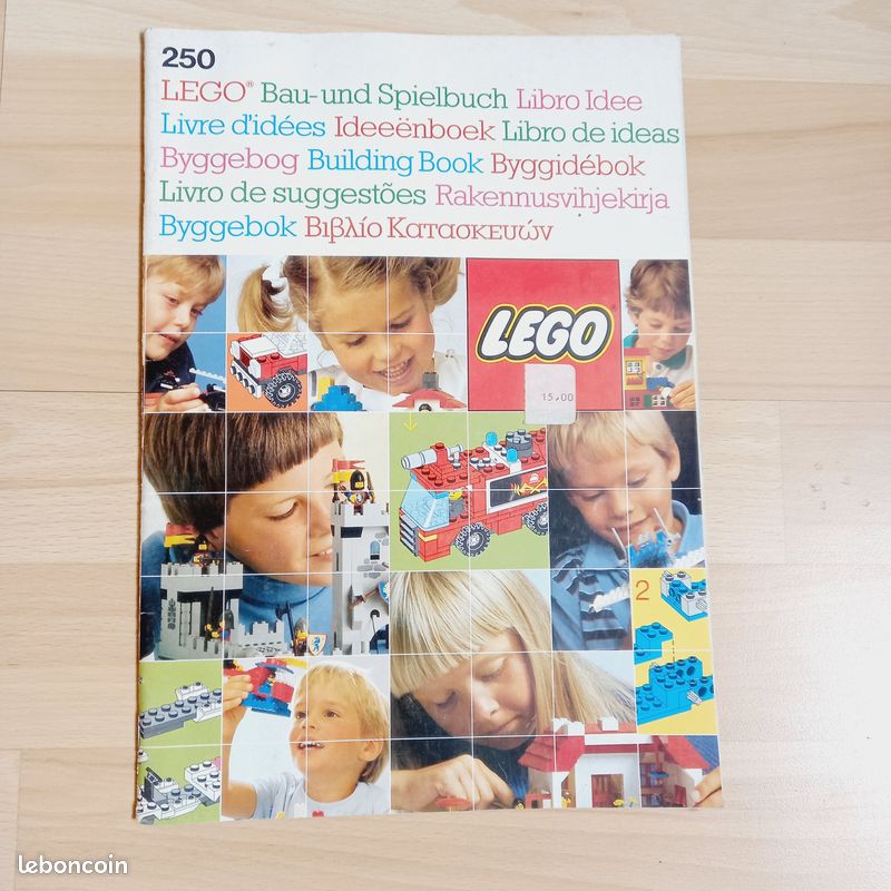 Lego livret Building Book de 1987 (image 1)