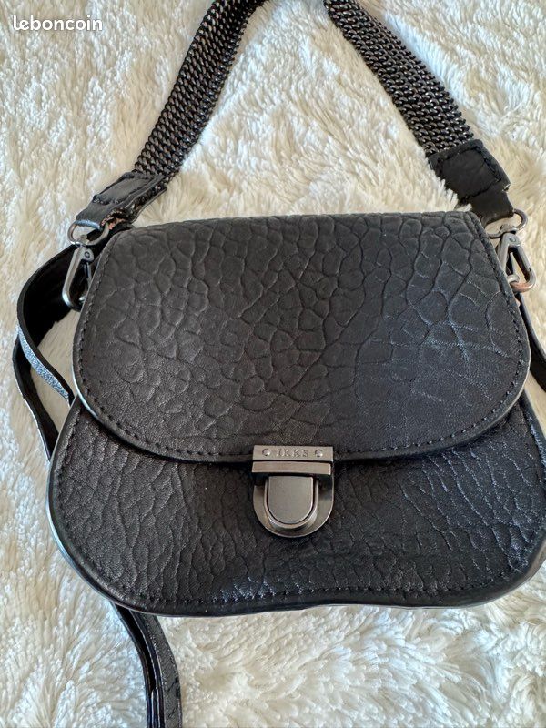 Sac Cuir Sac Cameraboy Ikks Ikks Sac Bandoulière Cuir Beige