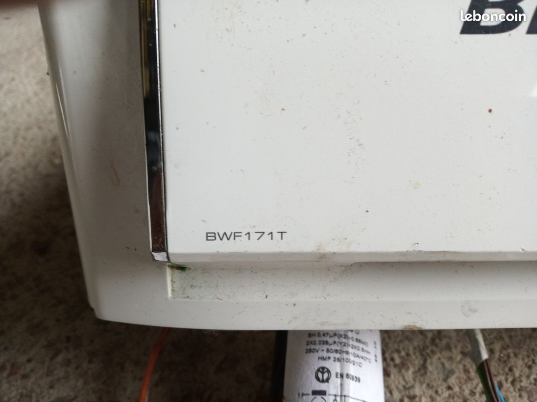 Pièces lave linge Brandt bwf171t (image 1)