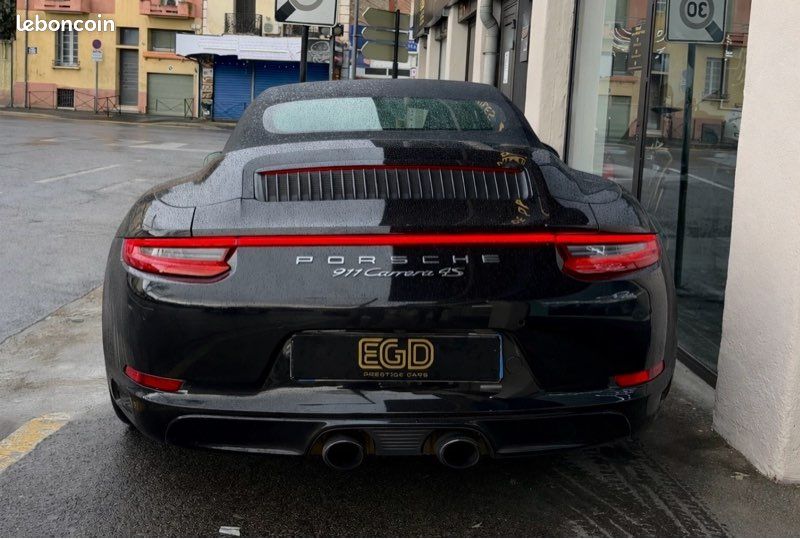 Porsche 911 991.2 carrera 4s cabriolet 420 pdk - porsche approved - pdcc pdls pccb pas chrono (image 5)