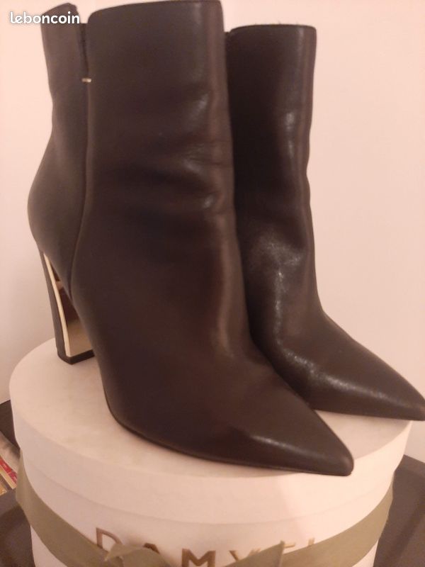 Bottines Cuir talons (image 4)