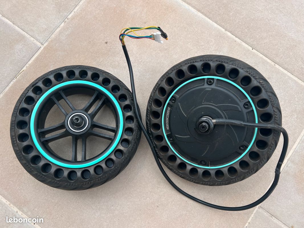 Roue avant et arrière avec moteur Scooter électrique RCB R13 (image 1)
