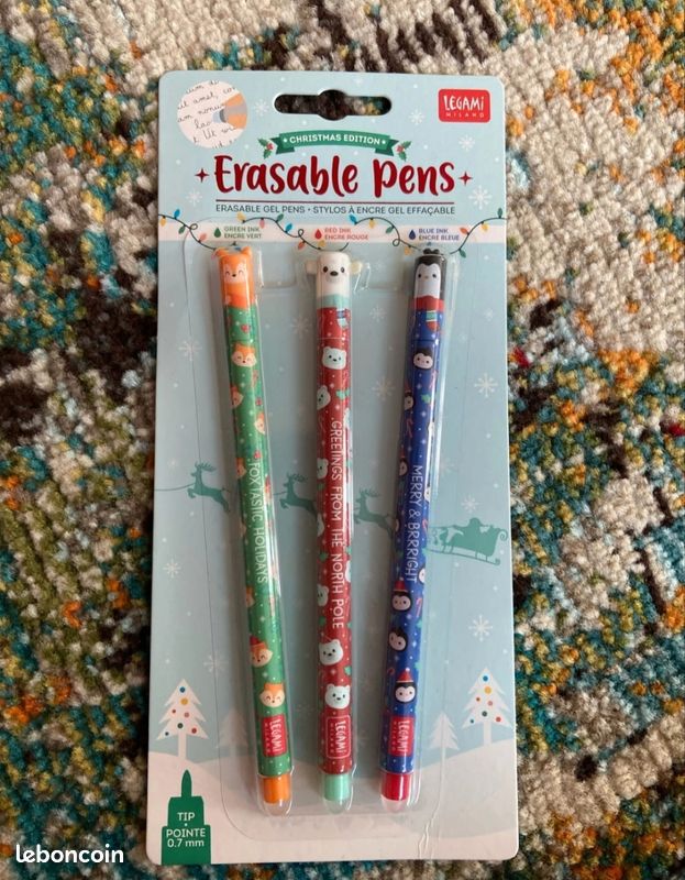 Stylos Legami Noël 2023 (image 1)
