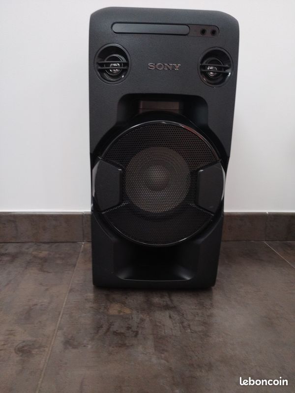 Enceinte amplifiée Sony MHCV11 BLACK (image 1)