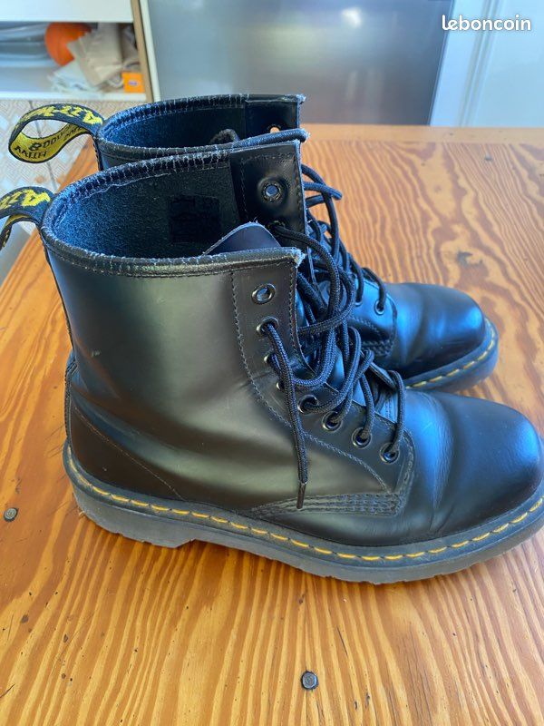 Dr Martens 1460 Boots Bottes cuir smooth à lacets taille 40