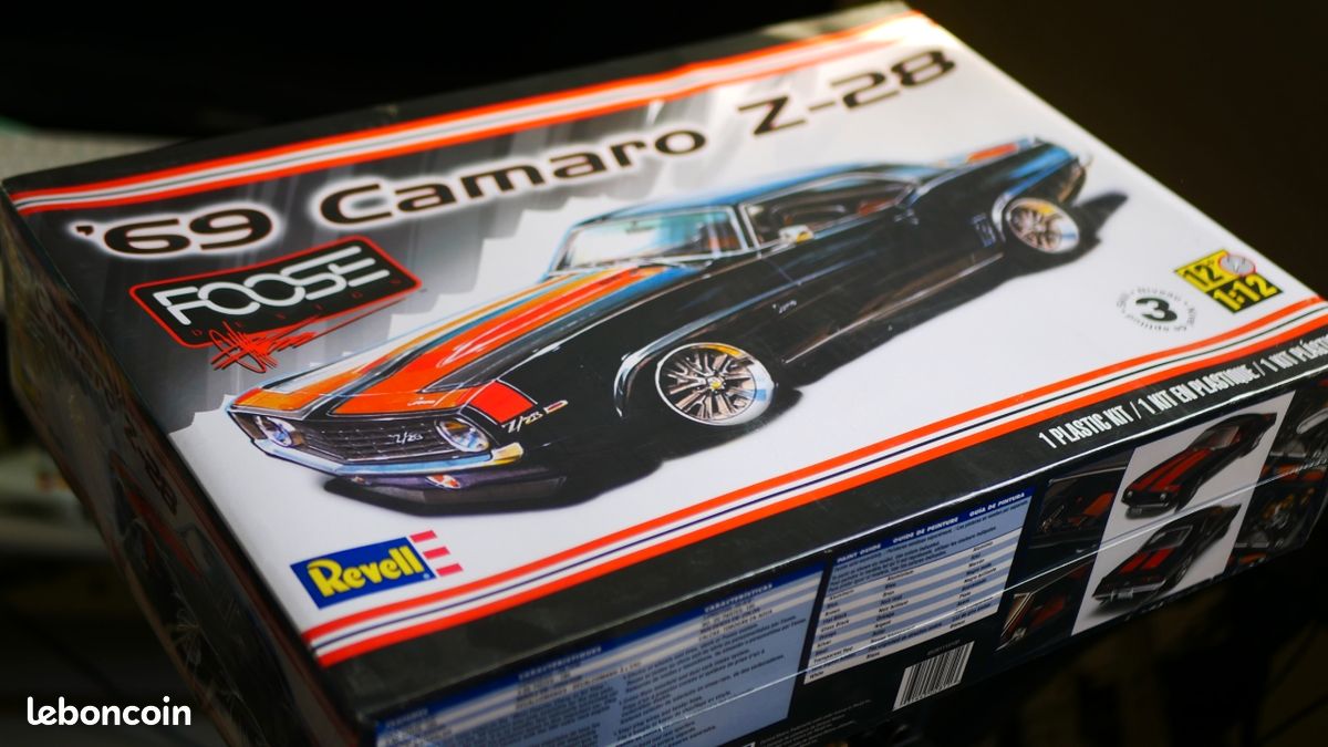 Maquette Fujimi 1/24 - Camaro Z-28 Vintage - Kit Complet En Boîte