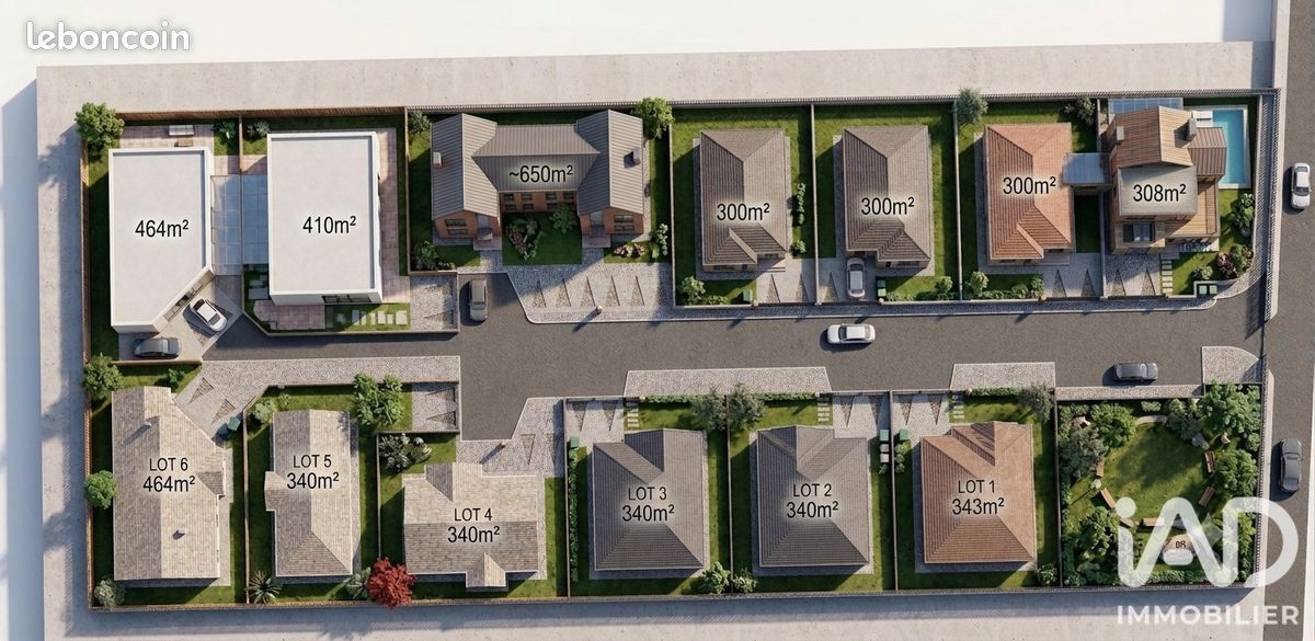 Terrain 300 m² · à Jonquières-Saint-Vincent · 300 m² · 115 000 €