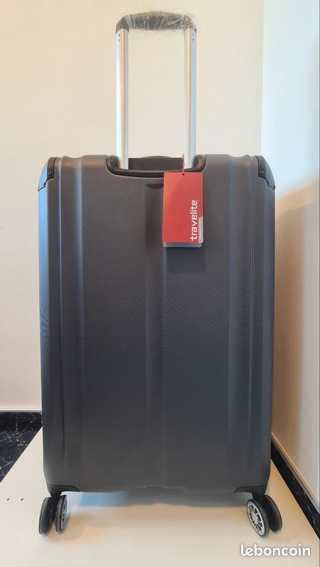 Valise Trolley "TRAVELITE" City 8 roues, anthracite : 77 x 49 x 32 extensible 35. Neuve, jamais servie (image 4)