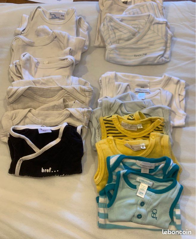Vêtements naissance/1 mois garçon (image 1)