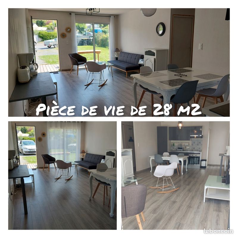 Maison neuve plain-pied 2 chambres à 10 mn à pied du port de St-Quay (image 1)