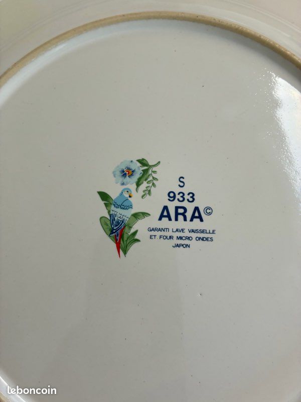 1 Assiette ara (image 3)