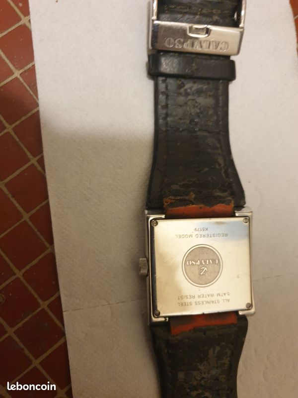 Imposante montre quartz calypso pour homme (image 4)