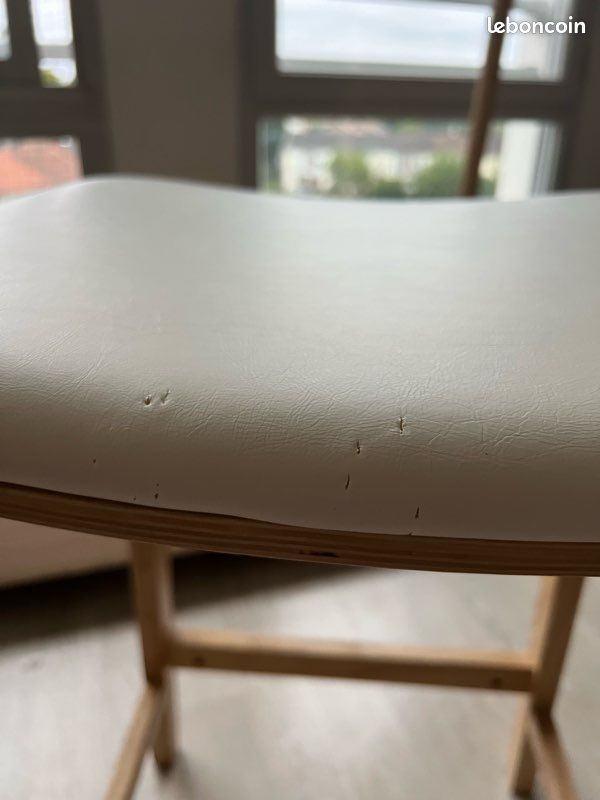 Lot de 2 tabourets de bar / chaises de bar en bois (image 11)