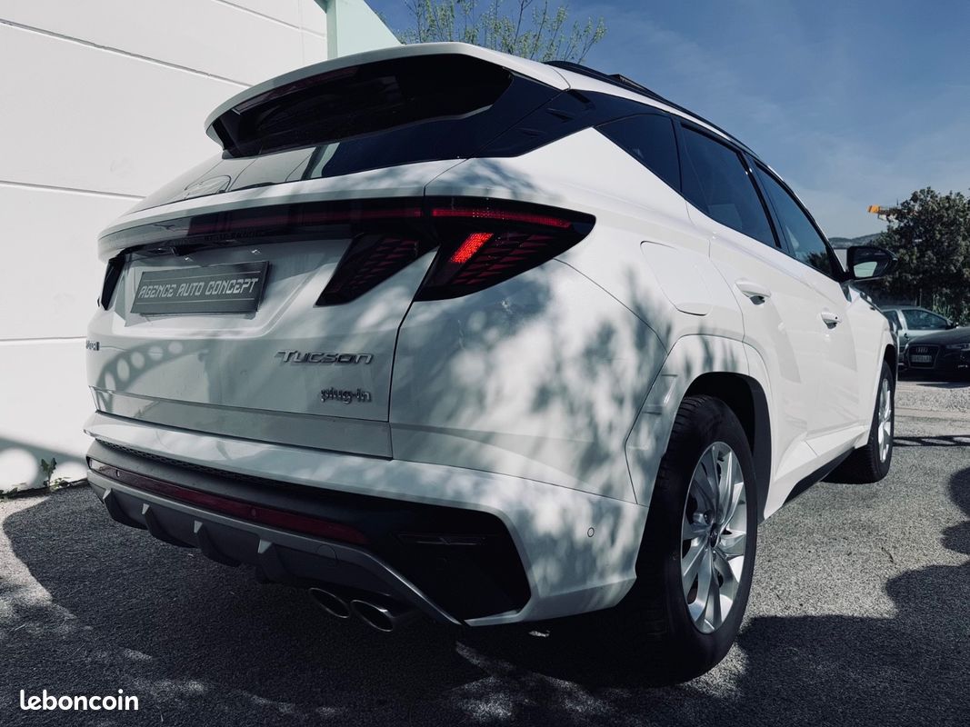 Hyundai TUCSON 1.6L 265CH N-Line Executive Plug-In Hybrid + CAMERA 360°+ SIEGES ELEC/CHAUFFTS/VENTILES + TO OUVRANT/PANNO + GARANTIE CONSTRUCTEUR (image 4)