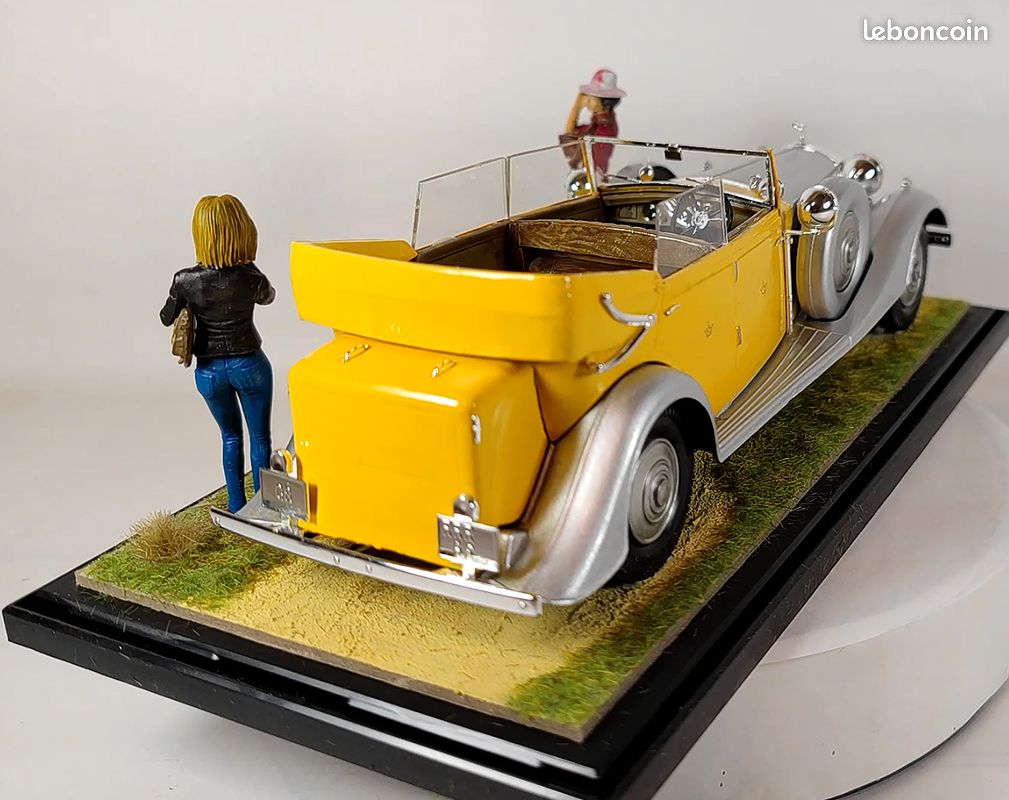 Maquette de voiture Rolls Royce Phantom III de Goldfinger 12 cm échelle