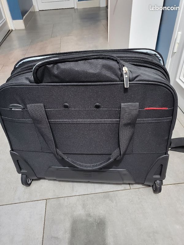 Valise delsey compacte business noire (image 5)