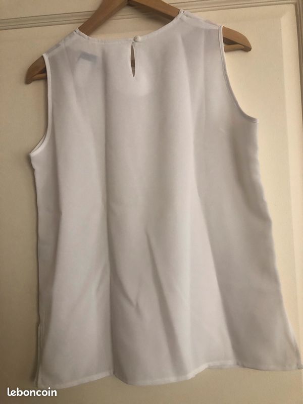 Débardeur blanc La Redoute (image 2)