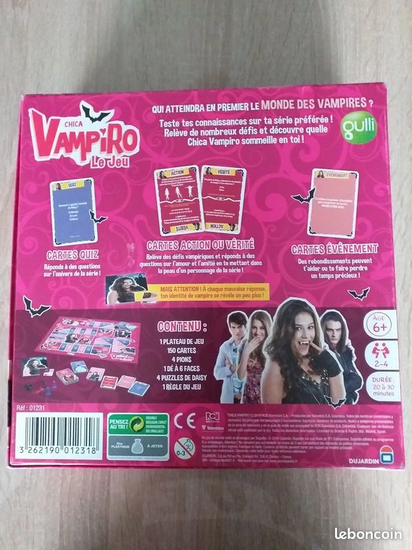 Jeu de société CHICA VAMPIRO (image 2)
