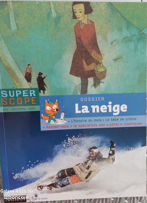 Livre éducatif enfants 8+ Nathan "La Neige" (image 1)