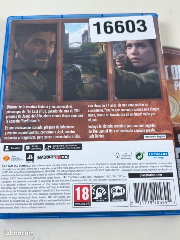 The Last Of Us Part I - Jeu PlayStation 5 #A16603 (image 3)