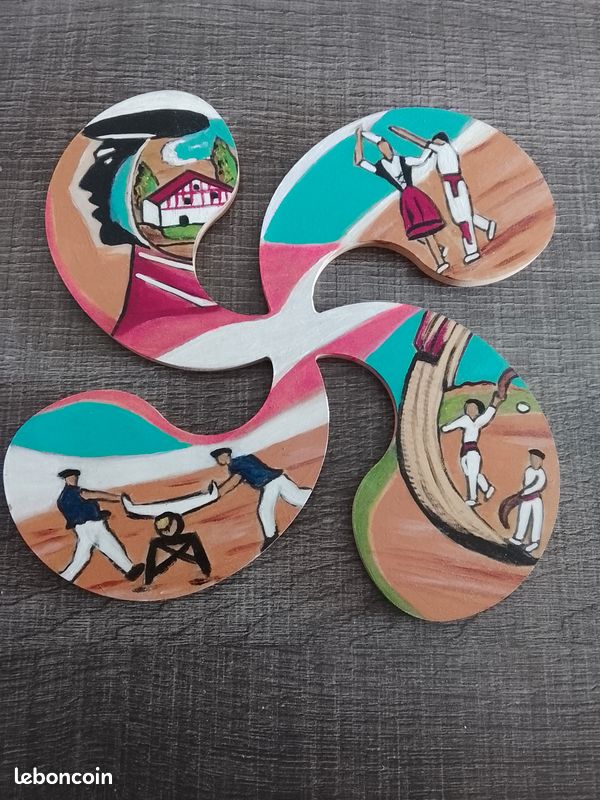 Peinture sur Palas et Croix Basques (image 5)