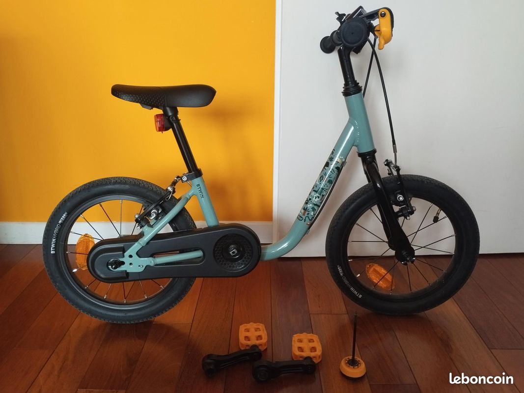 Roue Remorque Pour VÃ©lo DÃ©cathlon Velo Draisienne Roue VÃ©lo 14 Pouces  Decathlon Vélo/draisienne En