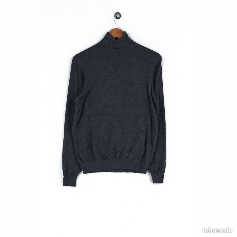 Zara Pull Zara Col Roule Pull Col Roulé S 36 Zara Gris Vêtements