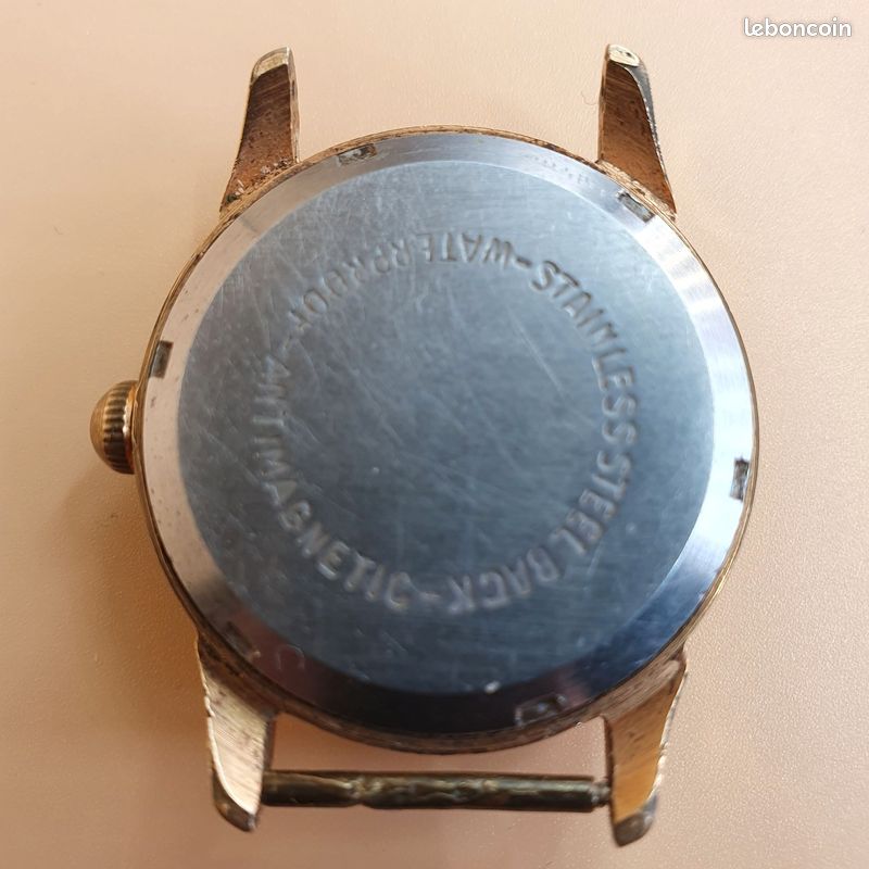 Montre Vintage EXACTA Homme Mécanique 15 Rubis - Années 70 - Remontage Manuel - Cadran Secteur