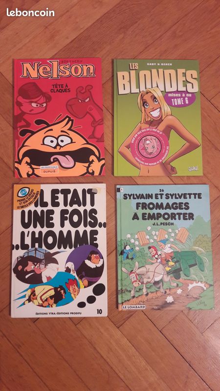 Bande dessinées (Nelson, Les Blondes...) (image 1)