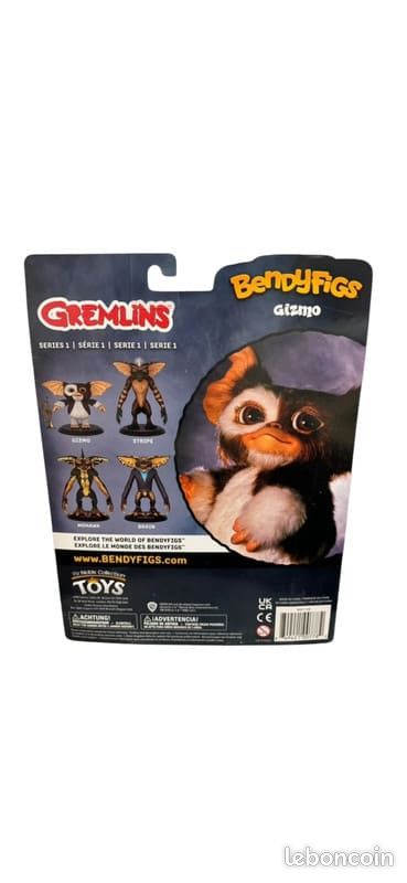 BendyFigs Gremlins Gizmo Mini Figurine Flexible Par The Noble Collection