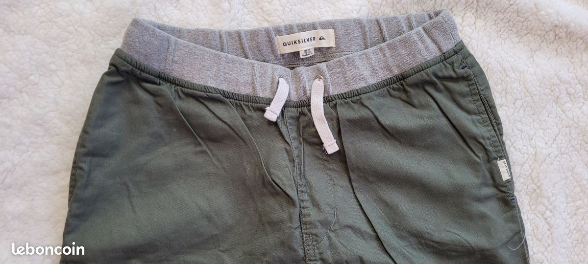 Pantalon QUICK SILVER 16 ans kaki et gris T2Y (image 3)