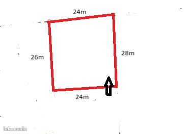 Terrain 650 m² LANGUIDIC