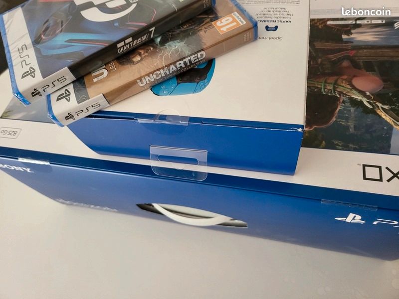 Console PS5 lot entier Jeux + 2 Manettes (image 1)
