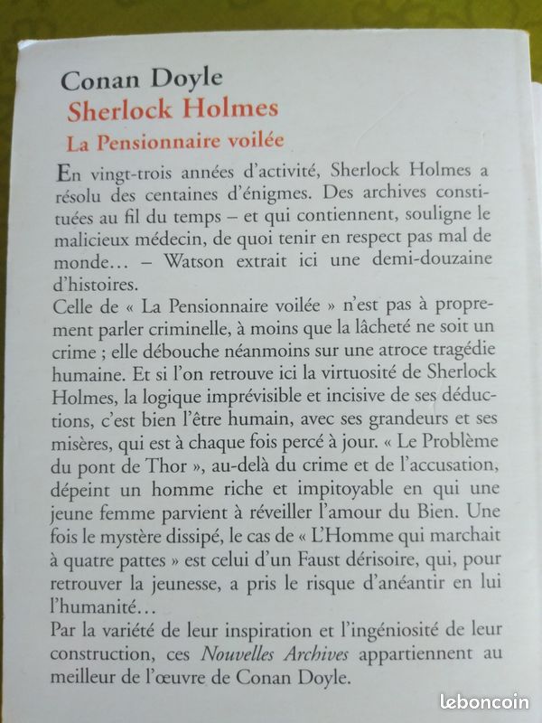 Lot aventures de Sherlock Holmes (image 5)