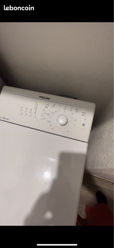 Lave-linge top PROLINE PTL5100/N (image 4)