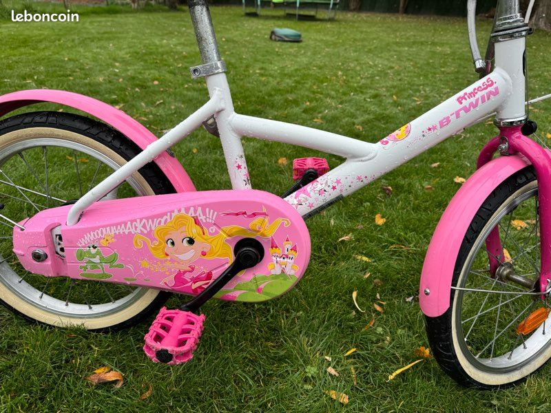 Bicycle Velo Fille 16 Pouces Rower Btwin Btwin 16 Princess