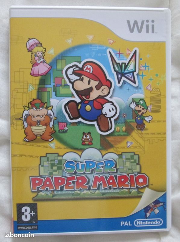 Jeu Super Paper Mario WII (image 1)