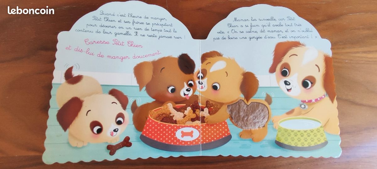 Livre d'éveil enfant petit chien 0-3 ans (image 2)