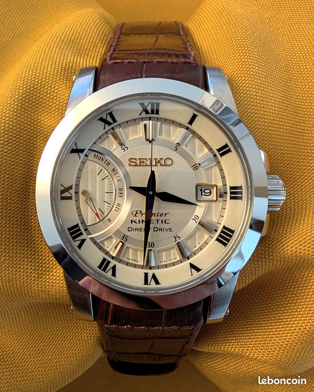 Kinetic Direct Drive Montre Seiko Premier Kinetic Montre Seiko