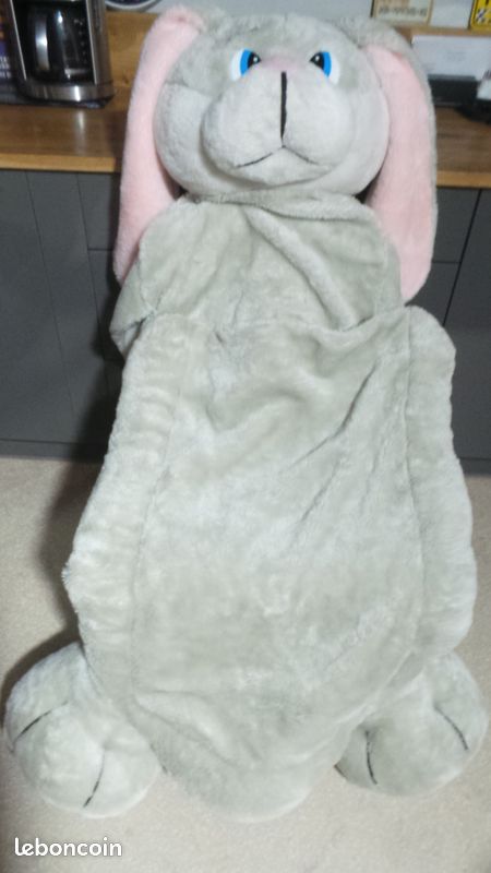 Grand sac de couchage duvet lapin Linge de maison