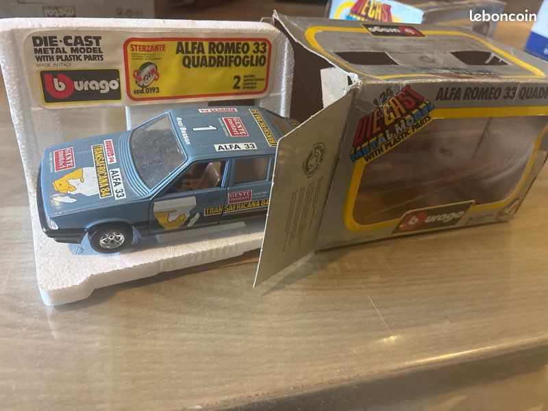 Miniature Bburago 1/43 Alfa Romeo 156 Selenia - Neuf En Boîte - Fabriqué En Italie