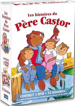 Coffret 3 dvd"Les histoires du père castor"52 histoires (image 1)
