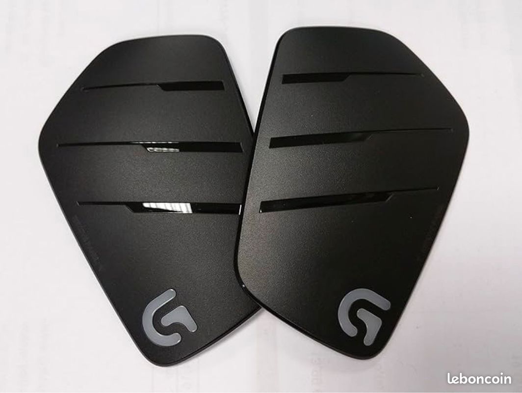Caches-écouteurs Magnétiques d'origine de Marque Logitech Pour Logitech G933 Artemis Spectrum (image 1)