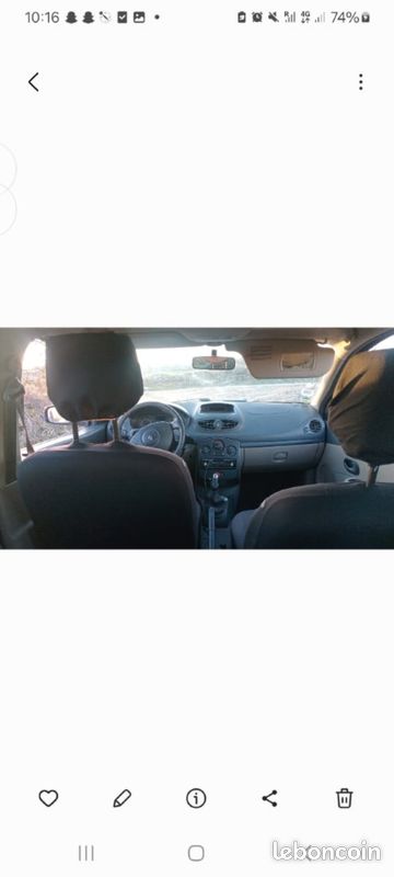 Renault clio 3 1.2 i 75ch ct ok (image 5)